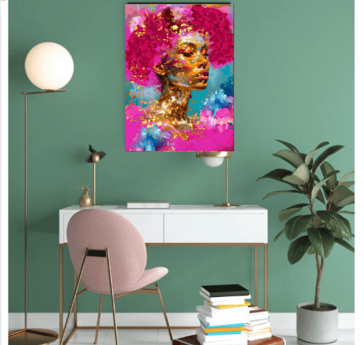 Abstract - Pink series Wall Art product image (2)