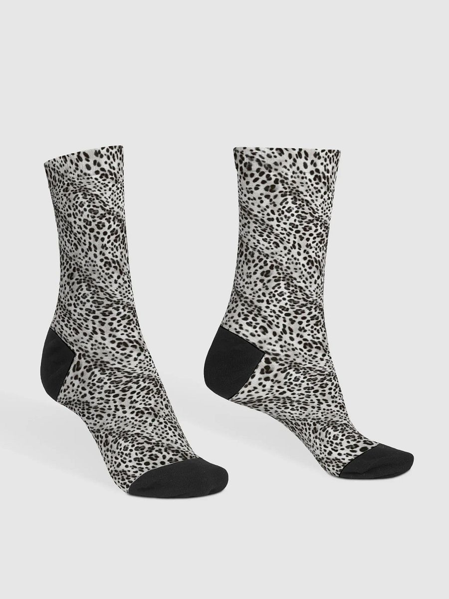 Grey Leopard Socks product image (3)