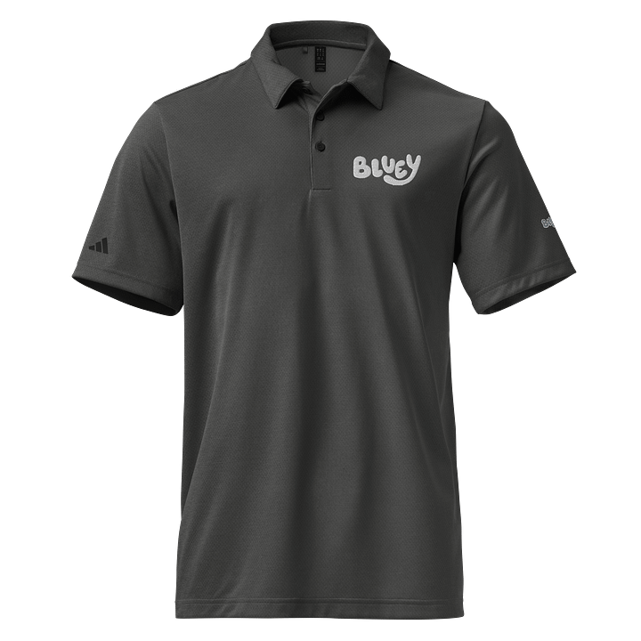 Adidas Space-Dyed Polo: Bluey product image (1)