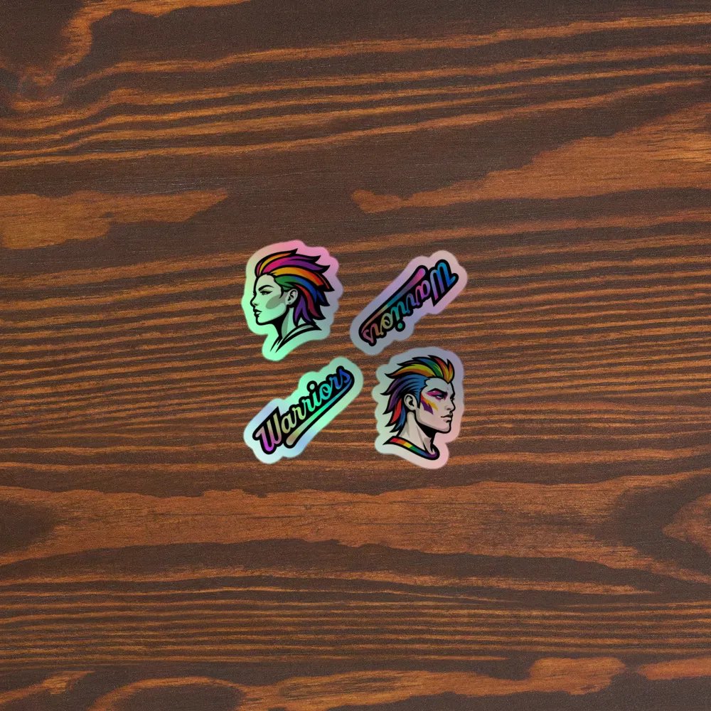 Rainbow Warriors Holographic Stickers product image (5)