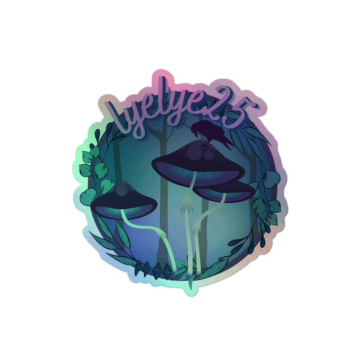 Lyelye25 Logo Kisscut Holographic Sticker product image (2)