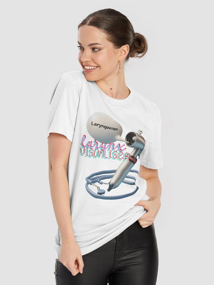 Glitch Laryngoscope Visualizer Tee product image (1)