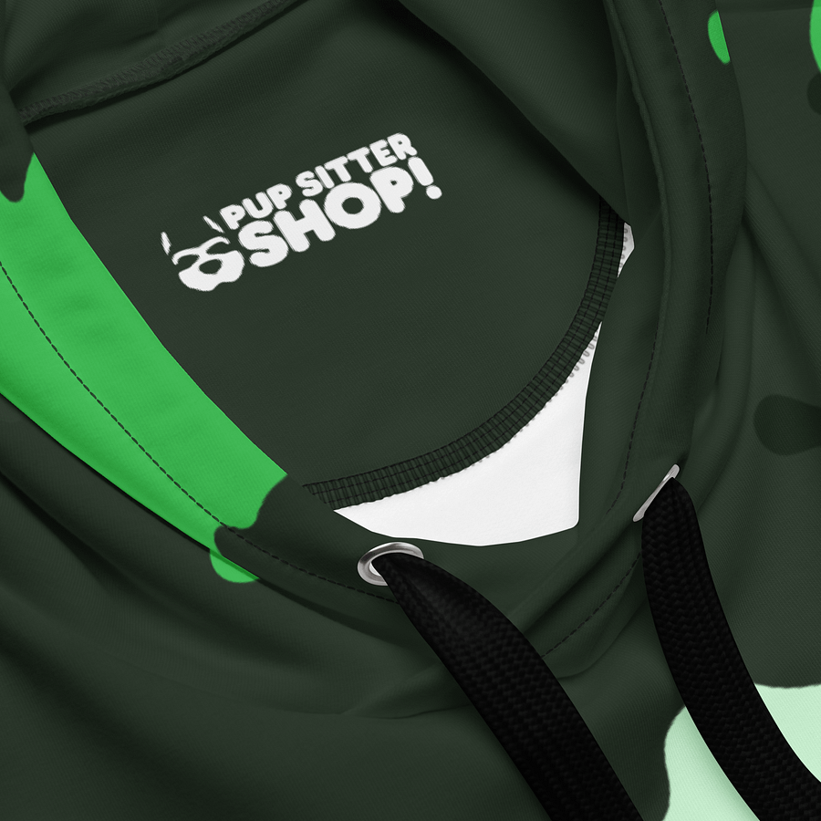 Chaos Splatter Hoodie - Lime Green product image (5)