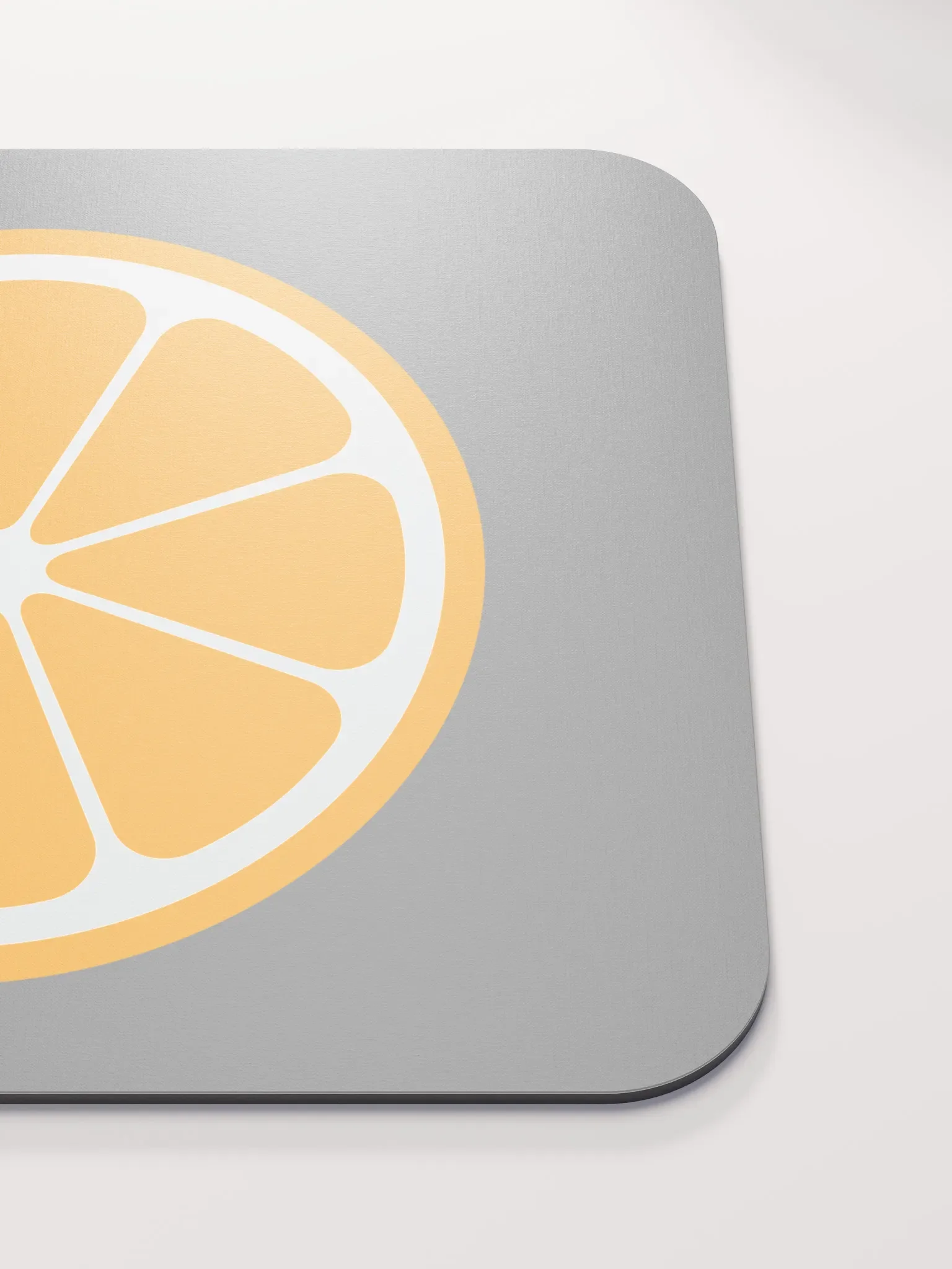 MIKAN Mouse Pad (Orange × Gray) product image (5)