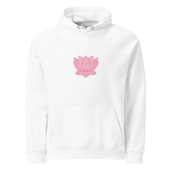 Golden Lotus Unisex Eco Hoodie product image (1)