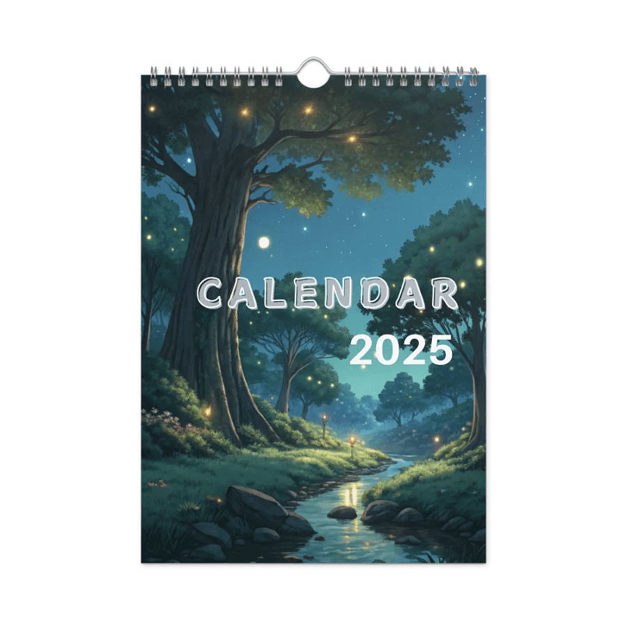 MAGICAL ANIME SEASONS WALL CALENDAR 2025 product image (3)