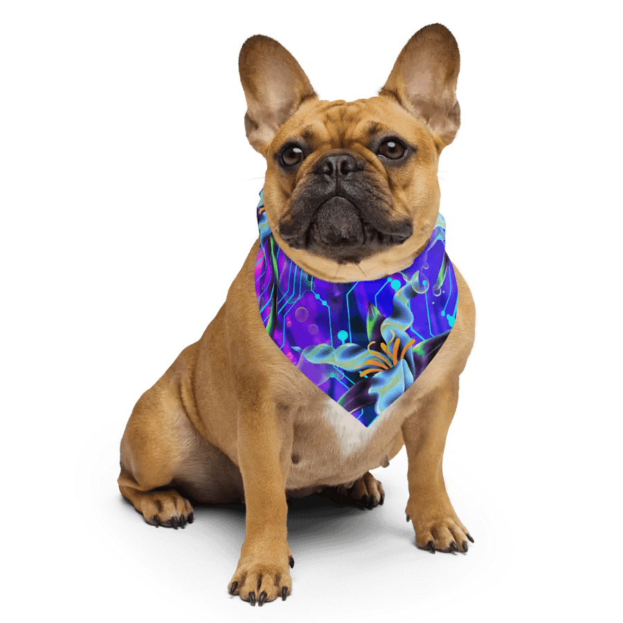 luminous pink meta-magic bandana for the sparkling genz ladies product image (4)
