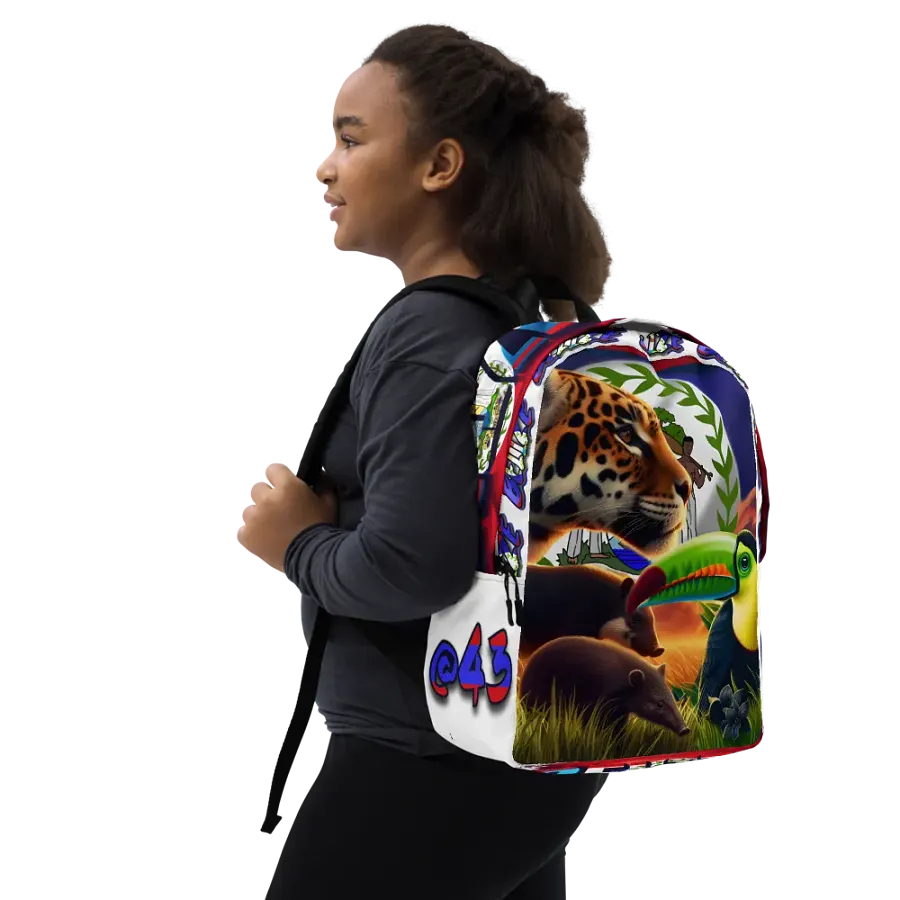 Beauty of Belize Backpack product image (12)