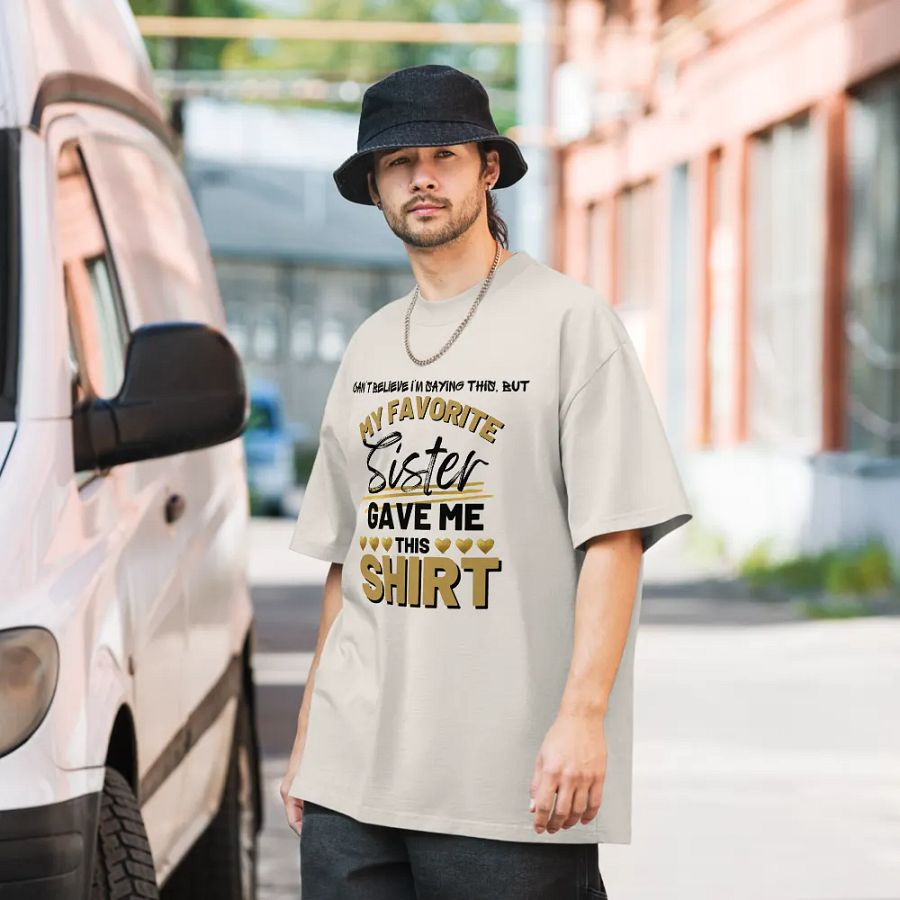 My favorite sister gave me this T-shirt product image (6)