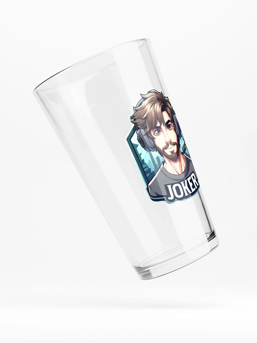 Cartoon Joker Pint Glass product image (3)