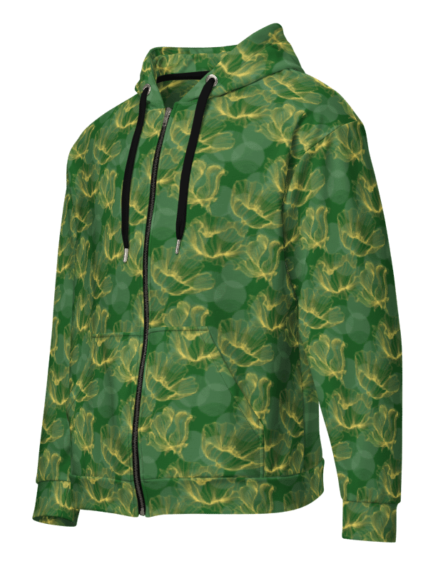 Golden Grove | Recycled Unisex ZIP Hoodie product image (4)