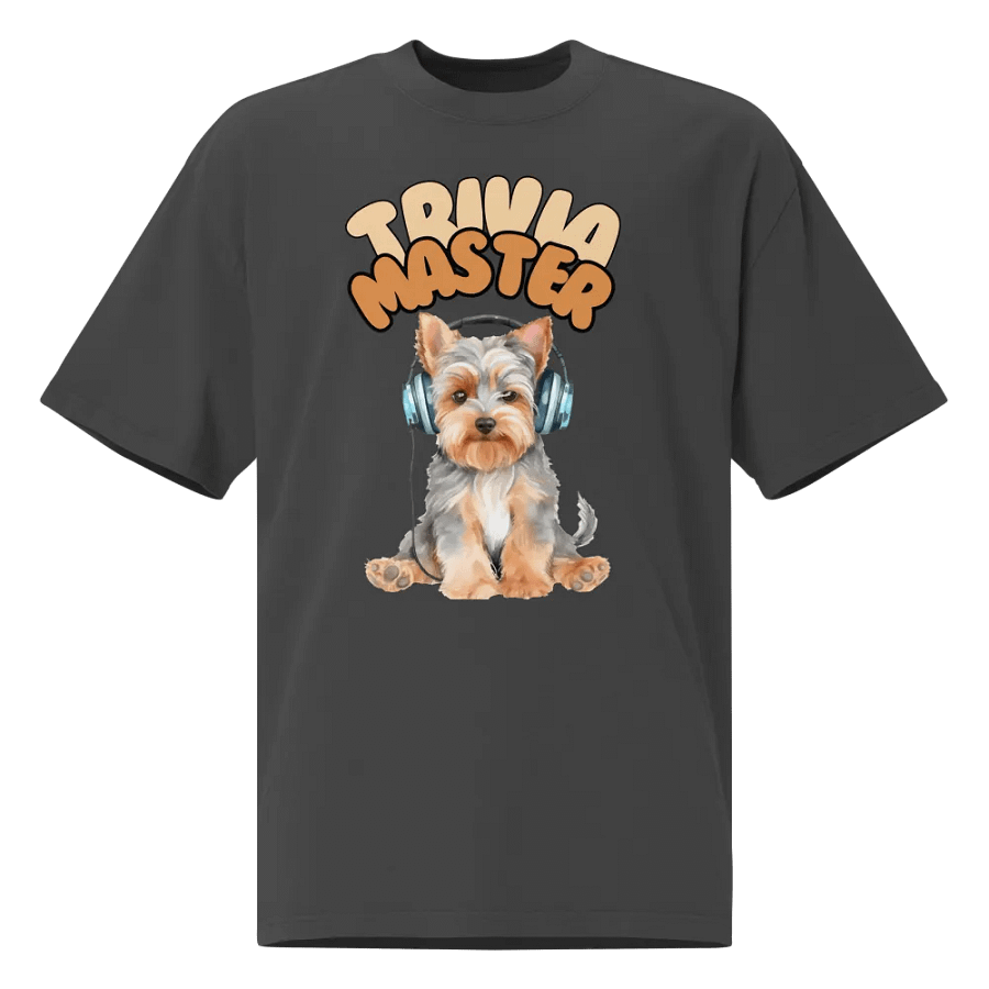 Yorkie Trivia Master Faded T-Shirt product image (1)