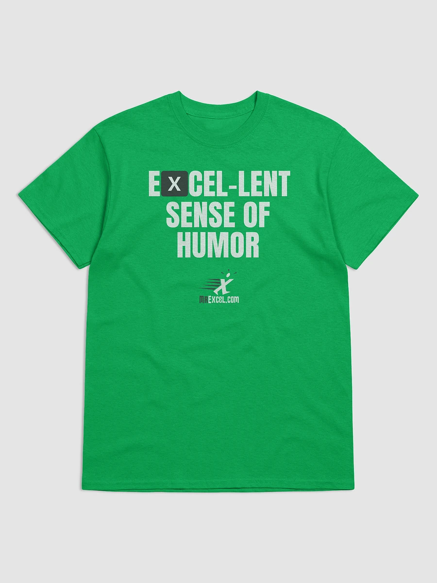 EXCEL-lent Sense of Humor - Green T-shirt product image (2)