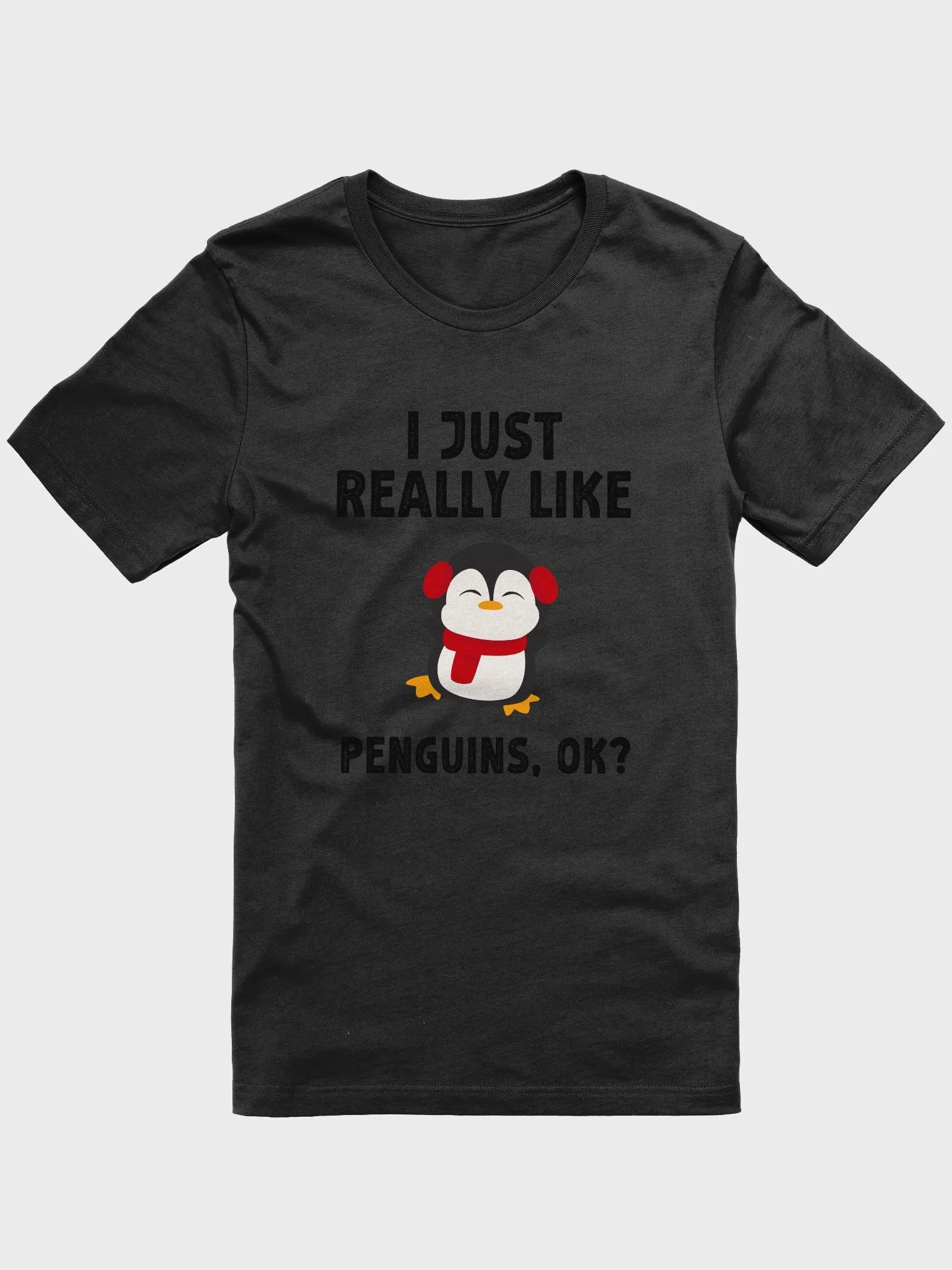 I Just Really Like Penguins Kids Girl Boys Women Penguin T-Shirt product image (1)