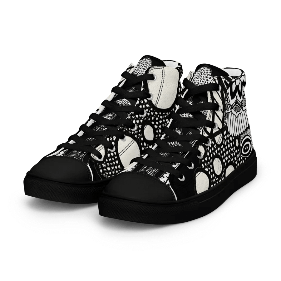 Mystical Mushroom Womens High Tops product image (7)