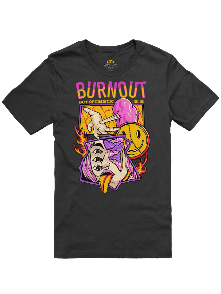 Psychedelic Burnout Graphic T-Shirt product image (1)