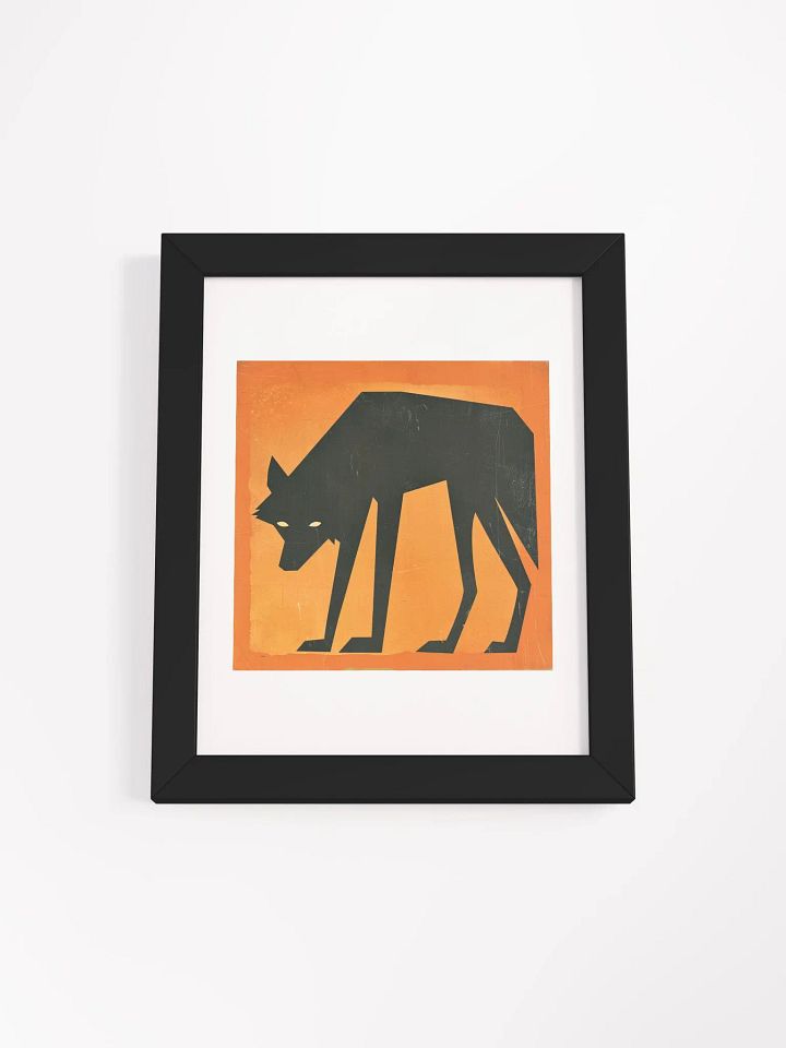 Framed Wolf Maugrim Print product image (4)