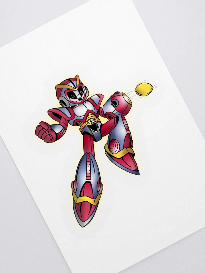 Battle Badger X Sticker Sheet product image (1)