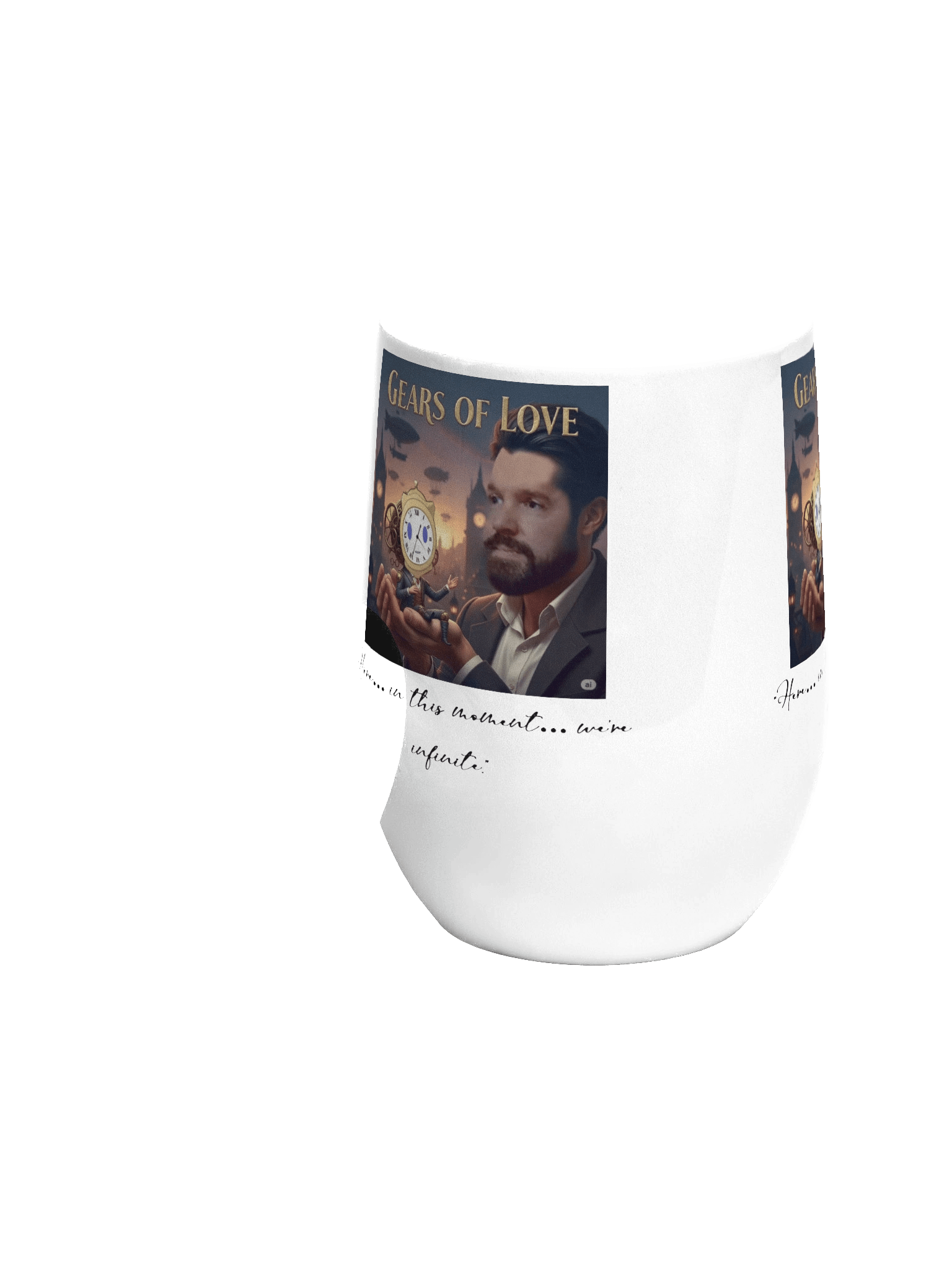 Gears of Love Wine Tumbler product image (2)