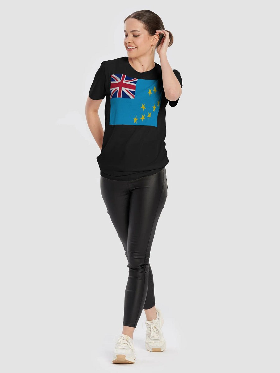 Graphic Grove Unisex Tuvalu Flag Patriotic T-Shirt - Supersoft Cotton product image (10)