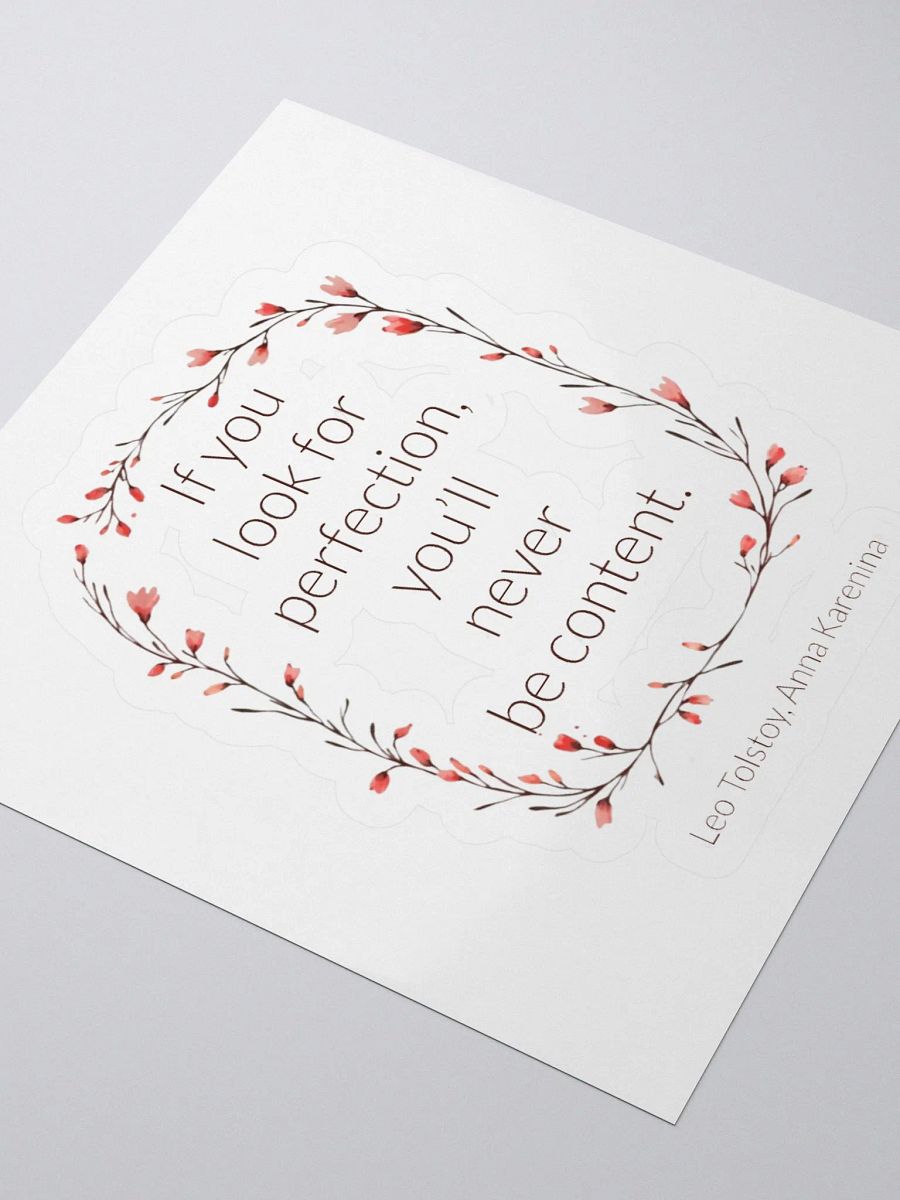 If You Look Tolstoy Sticker product image (9)