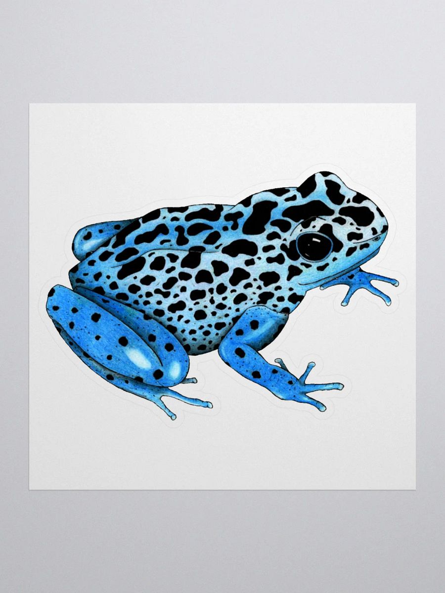 Blue Frog sticker product image (1)