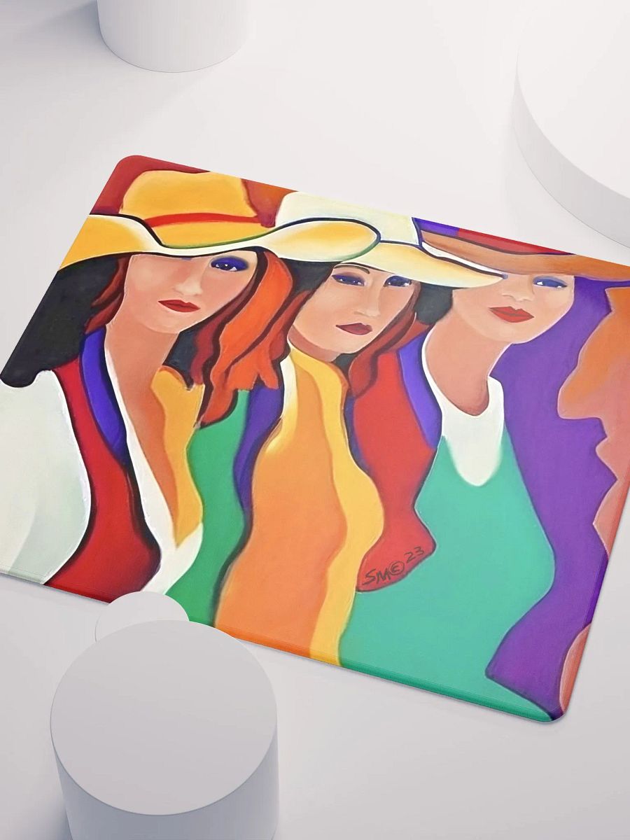 Three Texas Ladies Gamer's Mouse Pad product image (5)