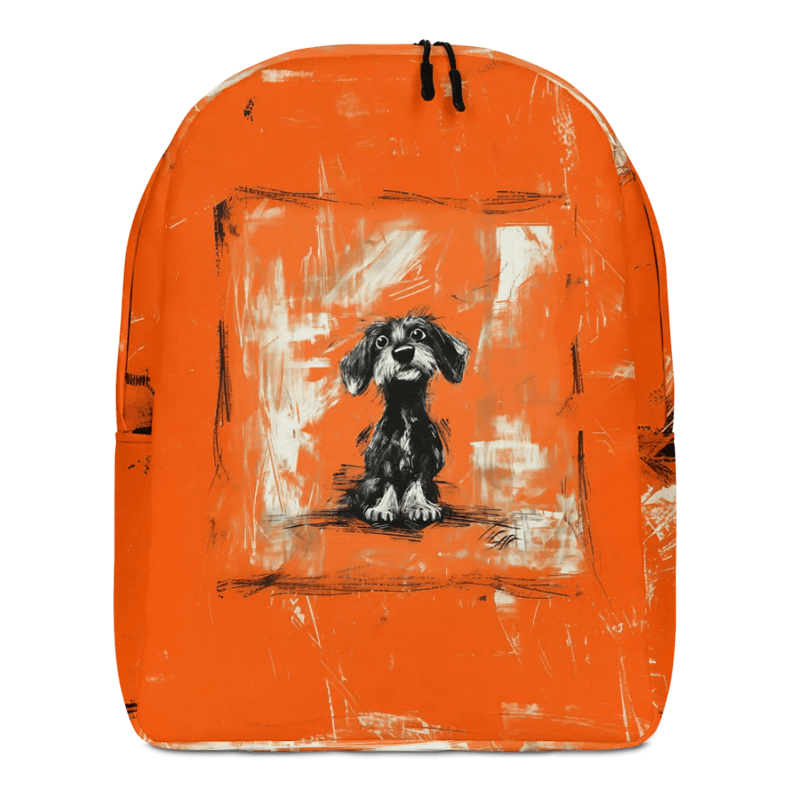 Batoh Jezevčík, oranžový product image (1)