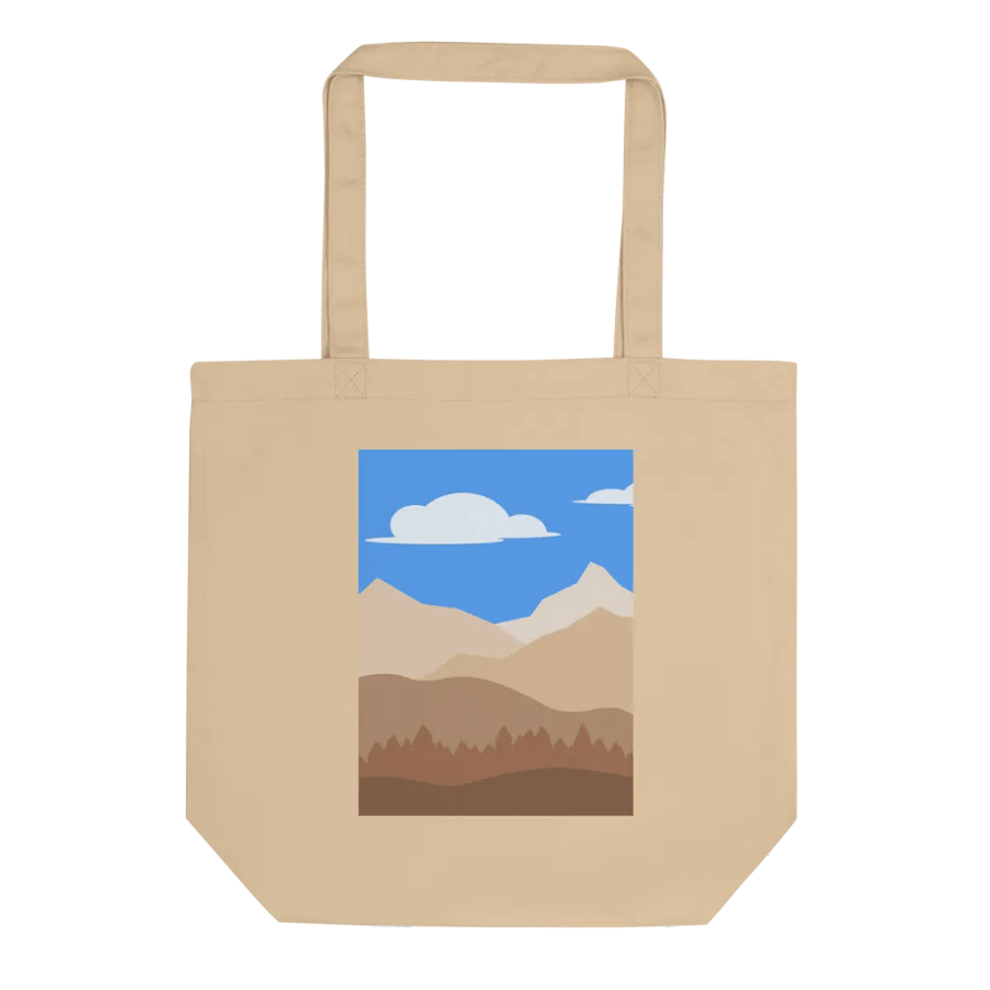 Mountain Valley Eco-Friendly Tote Bag product image (1)