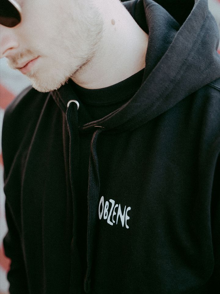 The Brutalist Hoodie - BLACK HOODIE BRUTAL LOGO product image (2)
