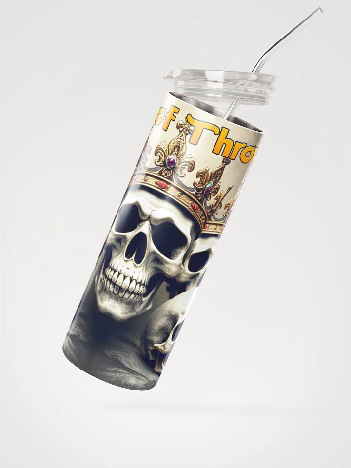Crowned Skulls Stainless Steel Tumbler product image (3)