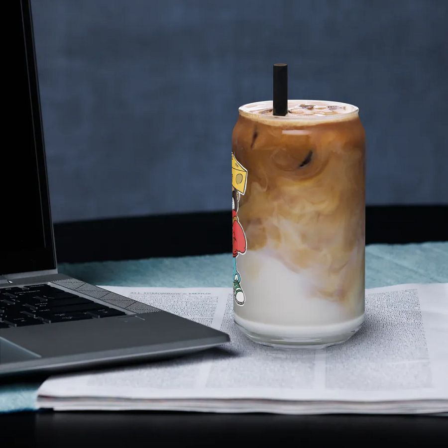 Tin Can Cheesehead Glass product image (12)