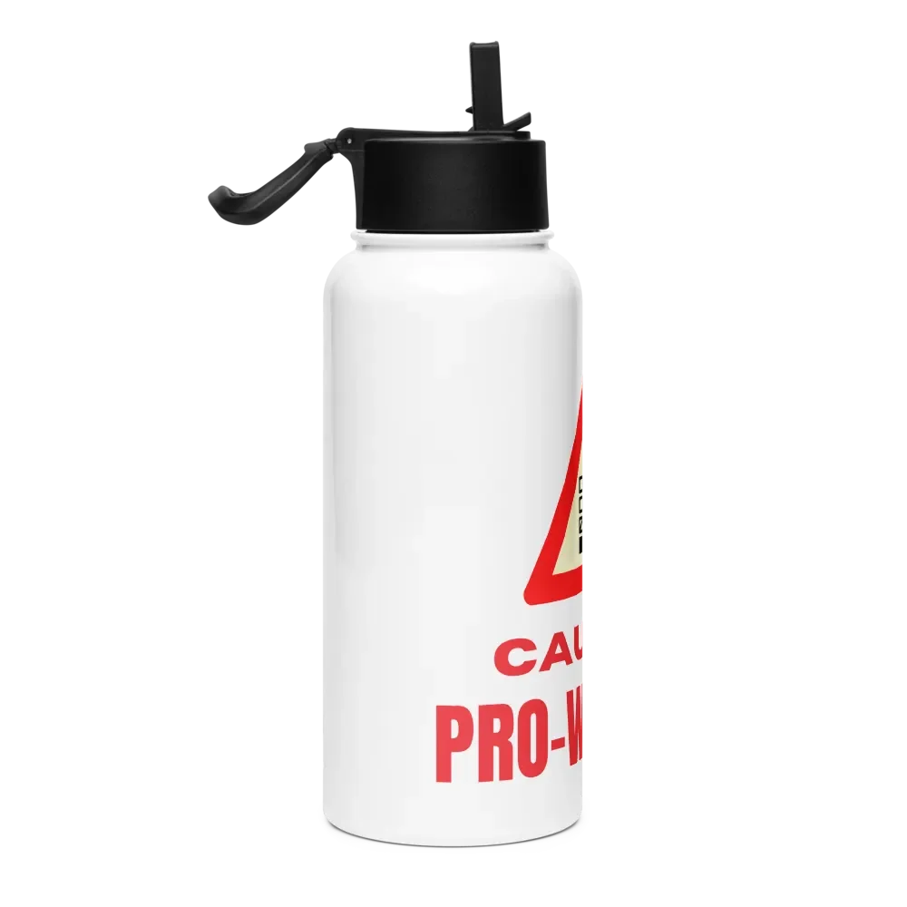 Caution Pro-Wordler Thermos product image (3)