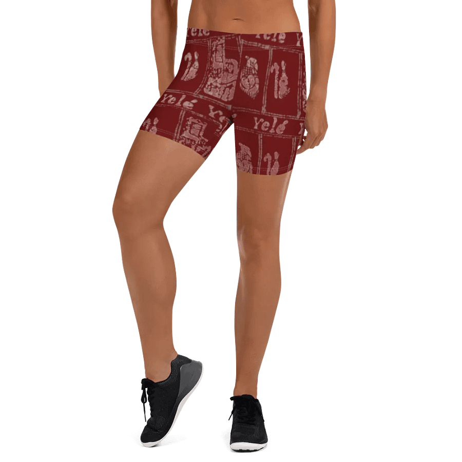 Red and White Royalty Print Shorts product image (6)