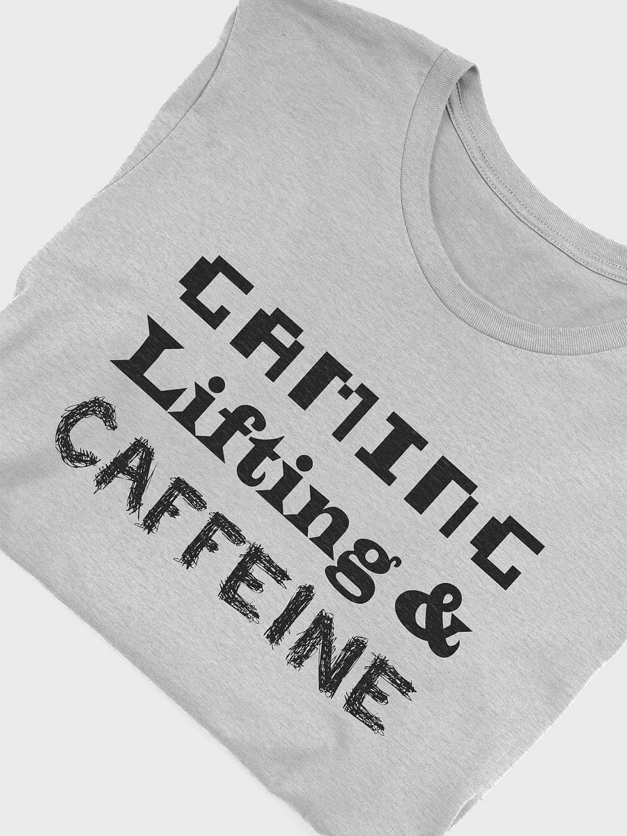 Gaming, Lifting & Caffeine T - Black Lettering product image (4)