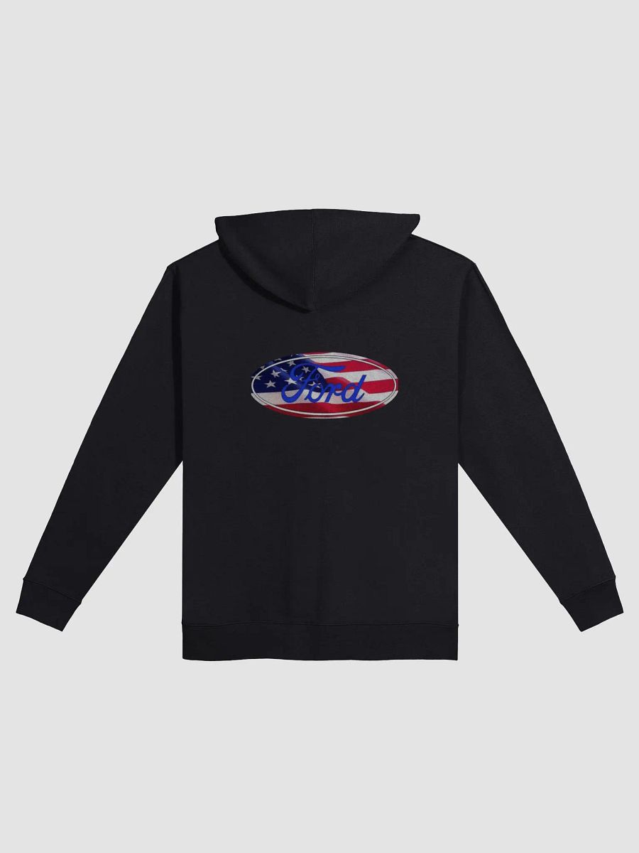 Patriotic Ford Script Zip-Up Hoodie product image (2)