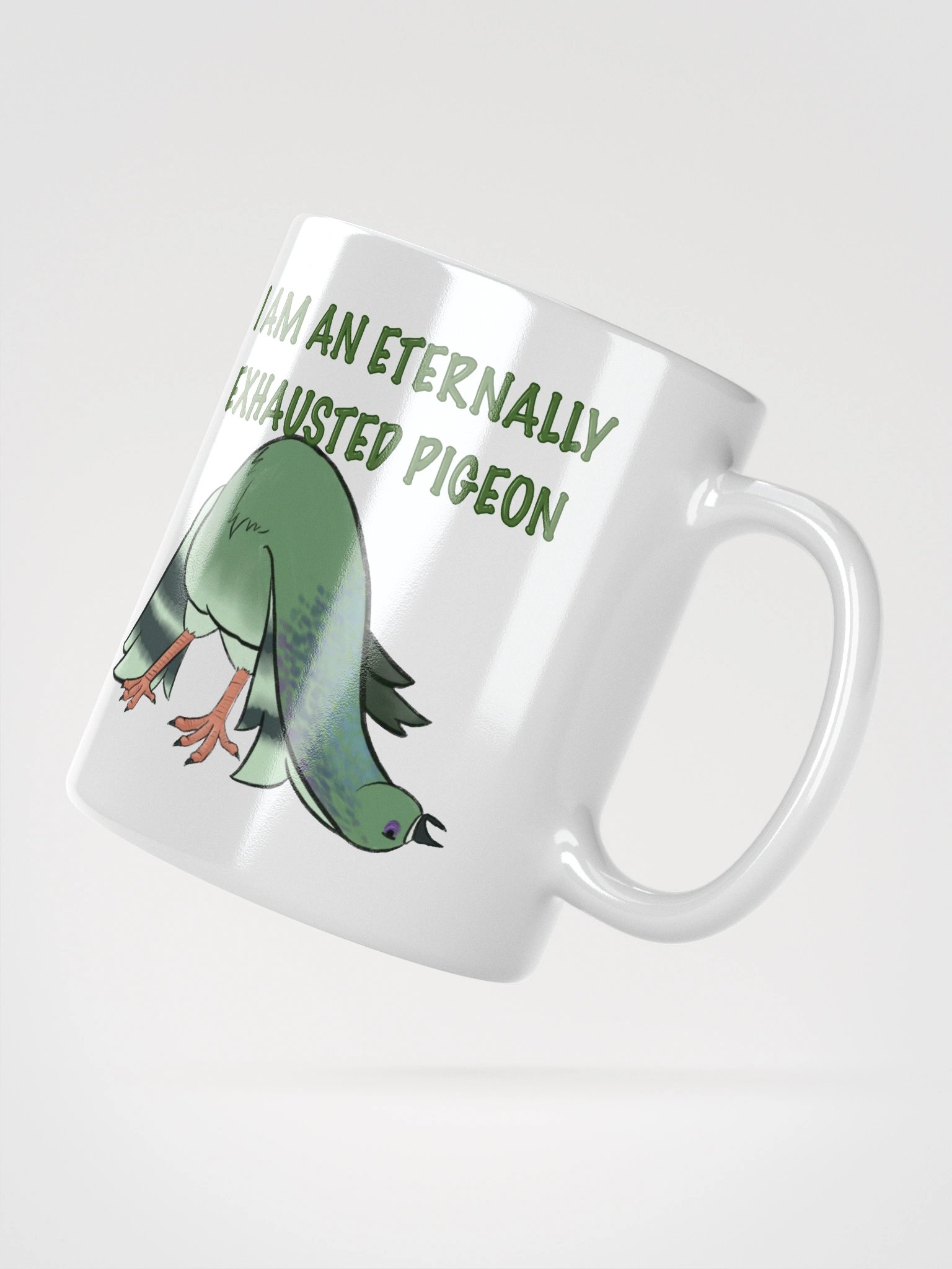 I'm An Eternally Exhausted Pigeon Mug product image (4)