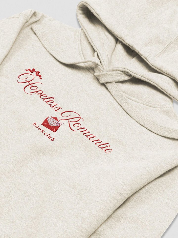 Hopeless Romantic Bookclub Embroidered Hoodie product image (1)