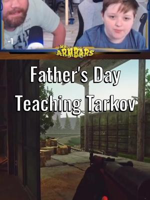 Teaching my son how to play Escape From Tarkov on Father's Day! I'm a proud Chad Dad! Oh and I'm on KICK now, link in bio! #Tarkov #fathersday #escapefromtarkov #tarkovclips #gamingontiktok