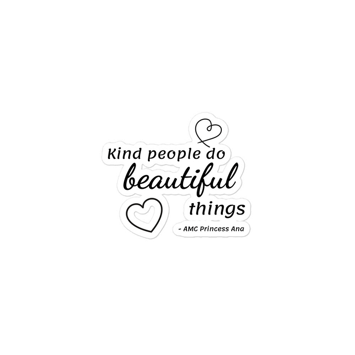 Kind people...STICKERS product image (1)