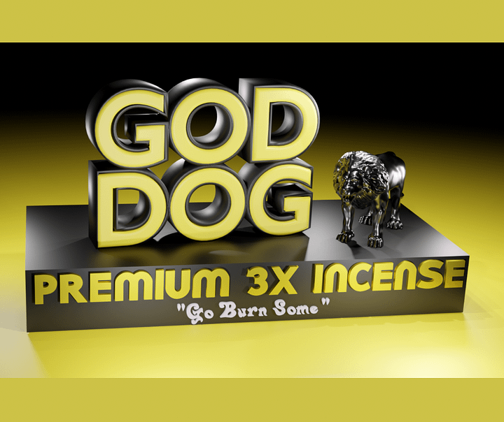 God Dog Premium 3X Incense product image (1)