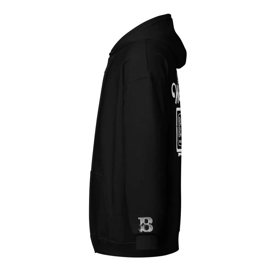 I'D RATHER BE WATCHING BB (Zipper Hoodie - Dark) product image (4)