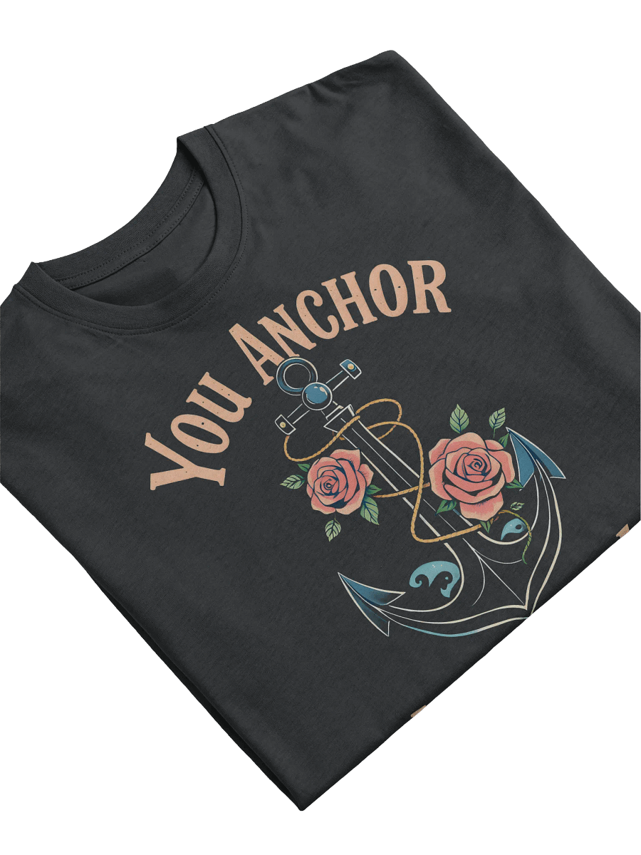 You Anchor My Soul – Nautical Love T-Shirt product image (5)
