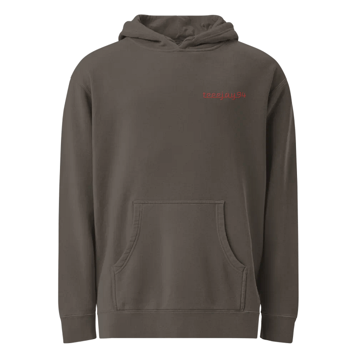 TEEEJAY94 IND TR CO. HOODIE (DYED BLACK) product image (1)