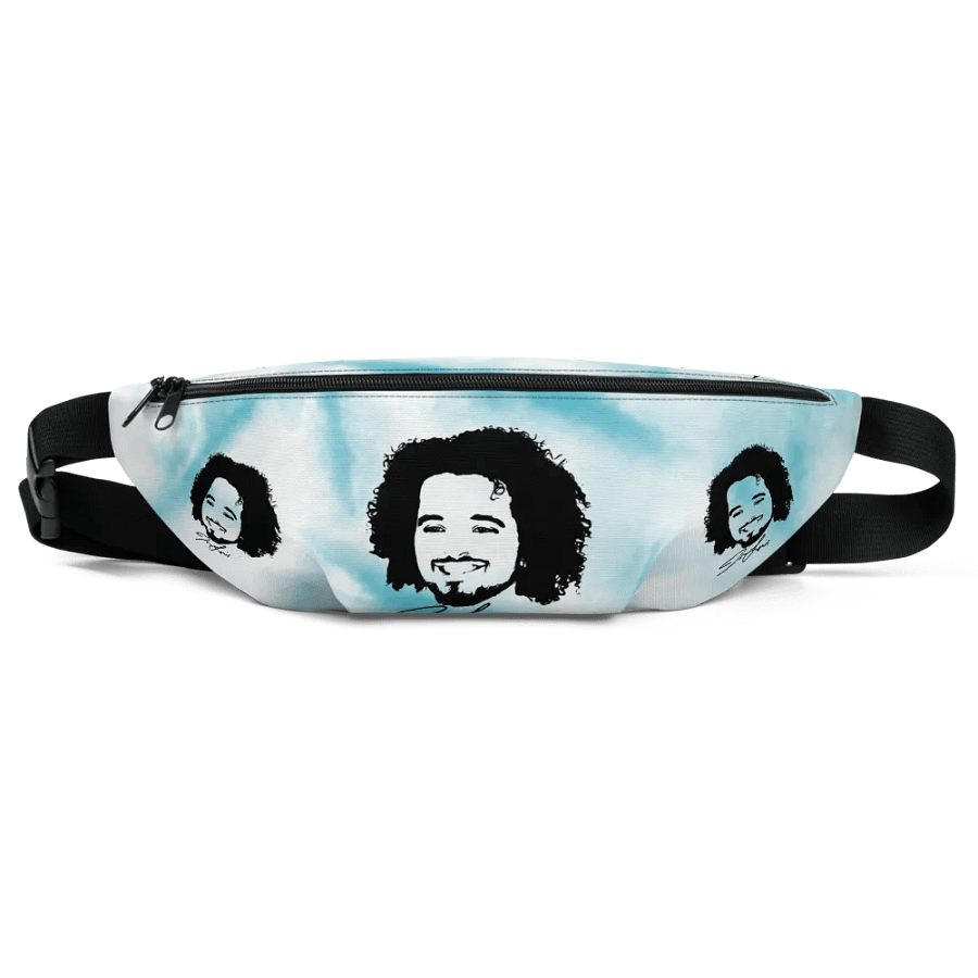 Blue Tye Dye Fanny Pack product image (4)
