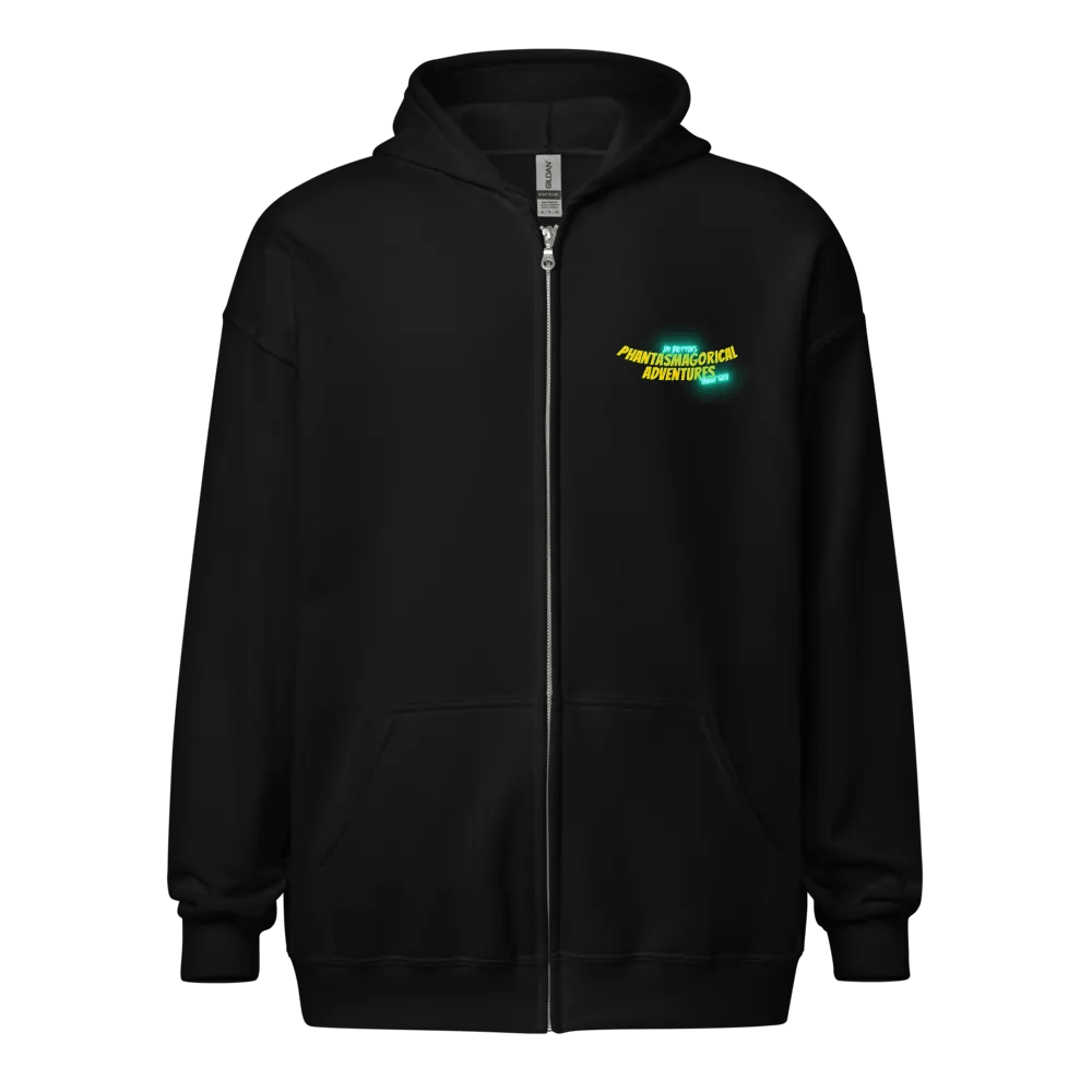 Channel Zip Hoodie (colour logo) product image (1)