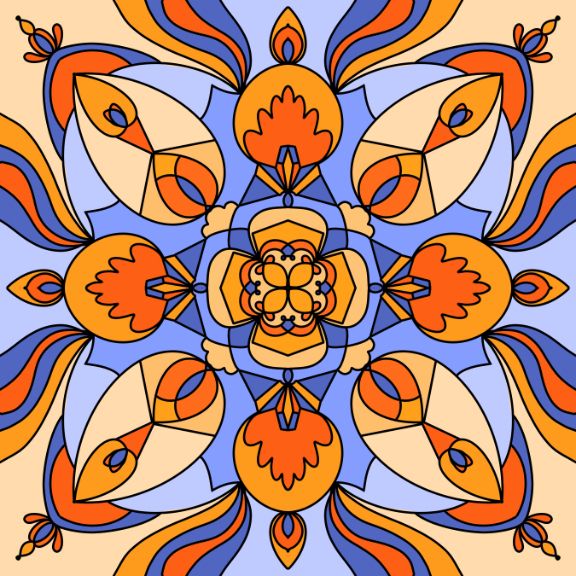 Stunning Mandalas Colouring Pages Set of Seven - Digital Download product image (2)