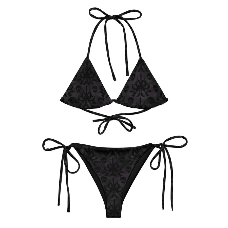 Gothic 2A String Bikini - Black product image (3)