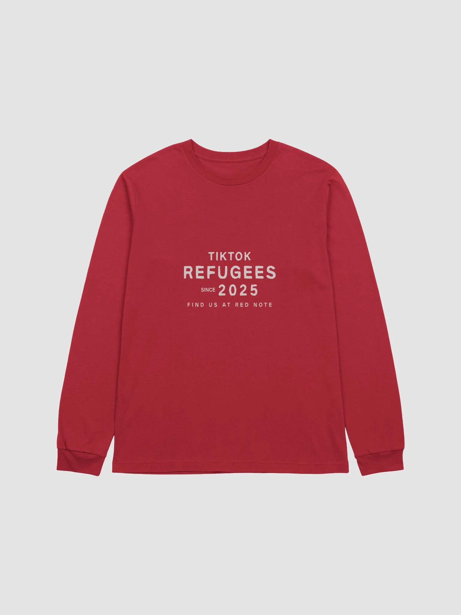 Ti ktok RefugeesLong Sleeve Tee product image (1)
