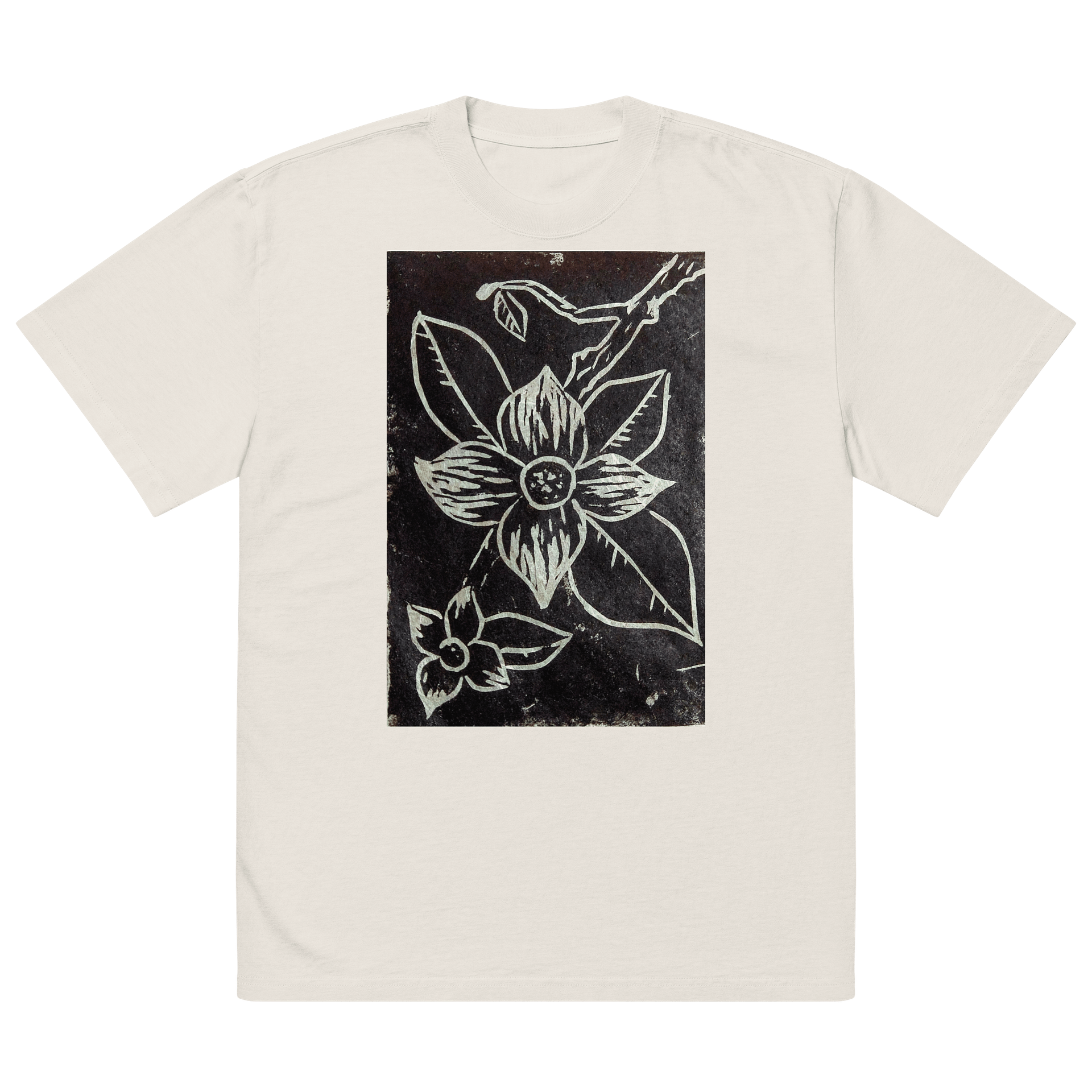 Dogwood Japanese block print Tee product image (2)